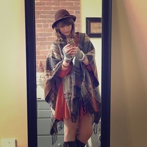 Free People Free Fall'in Poncho