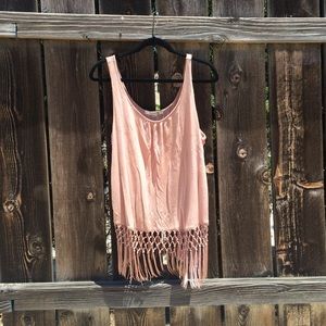 Fringe Tank Top