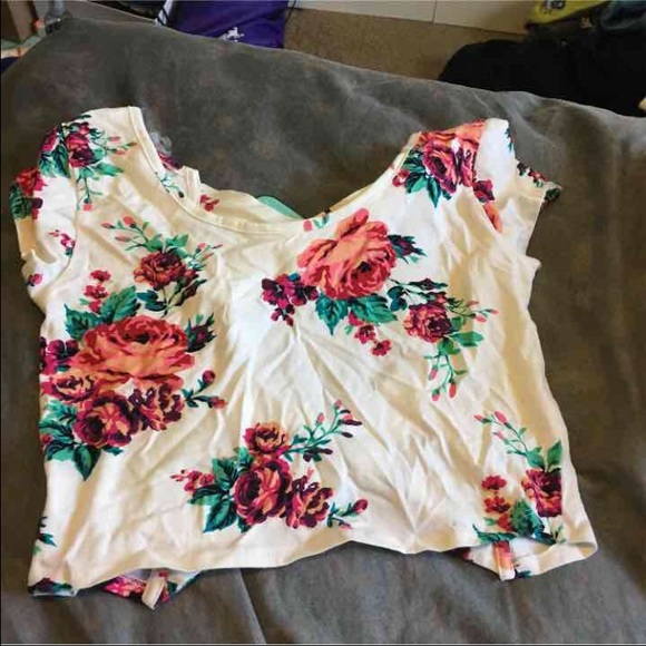 Floral Crop top
