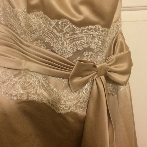 🍾Alexia champagne bridesmaid dress - Picture 2 of 4