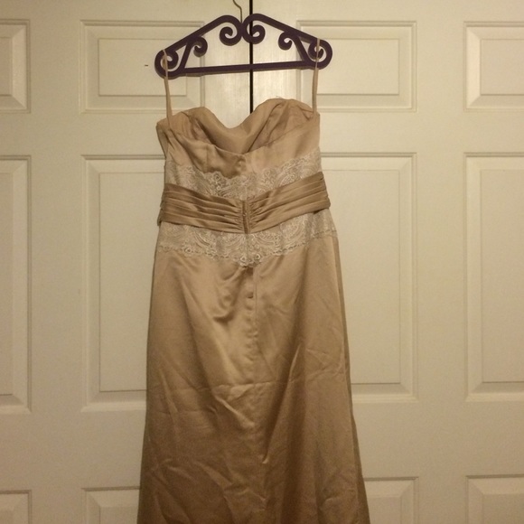 🍾Alexia champagne bridesmaid dress - Picture 3 of 4