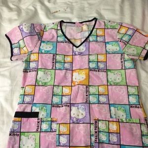 Hello Kitty Scrub top