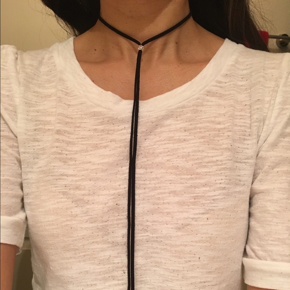 Bolo tie choker necklace - Picture 2 of 3