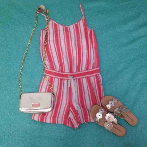 Striped LOFT Romper