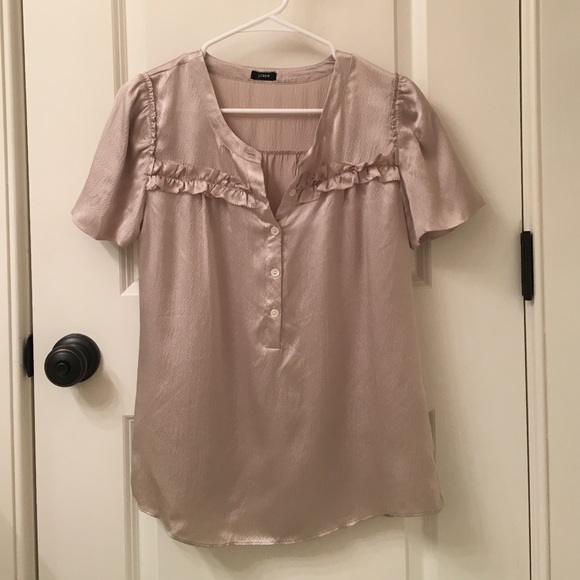 Vintage J Crew Silk Blouse