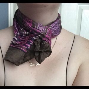 Floral scarf