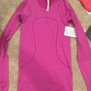 NWT lululemon long sleeve shirts size 2