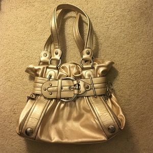 Gold Kathy Van Zeeland Purse
