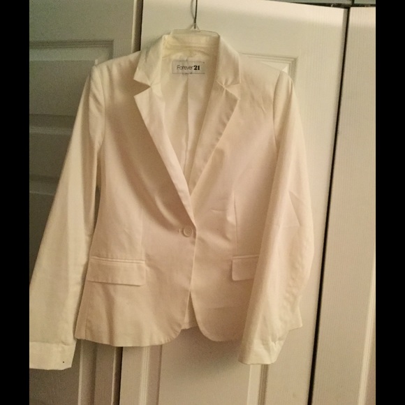 White blazer