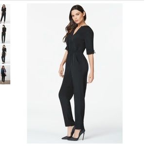 JustFab black jumpsuit