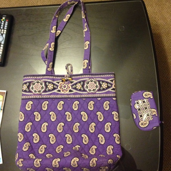 Vera Bradley Tote + wallet
