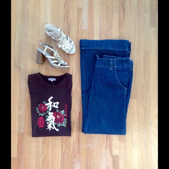 NWOT INC Flare Jeans - Picture 1 of 3