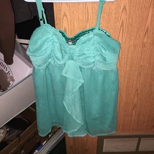 Turquoise shirt size small