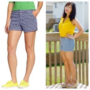 Sailboat print shorts