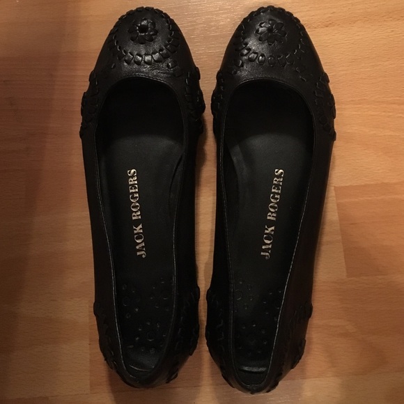 Jack Rogers Shoes - Black Jack Rogers Flats Size 8
