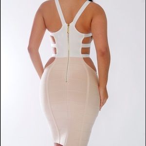 Bandage Cut Out "Avery" Multicolored Dress