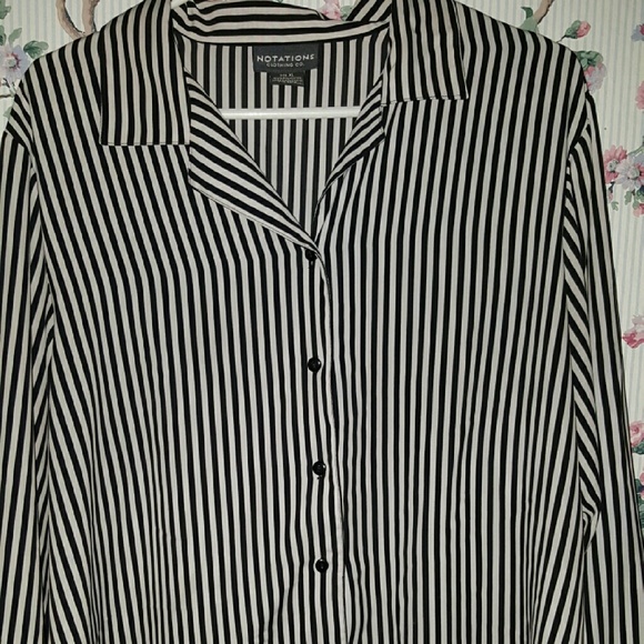 Striped button up !