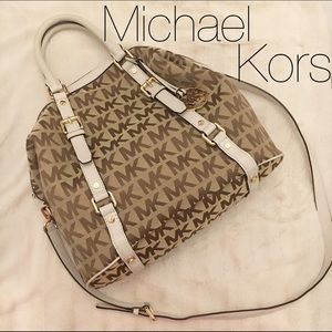 Michael Kors Signature Medium Bedford Satchel