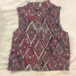 Crop Top -mock turtle neck -Cotton On