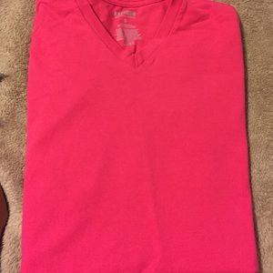 Flex stretch v neck tee - express - medium