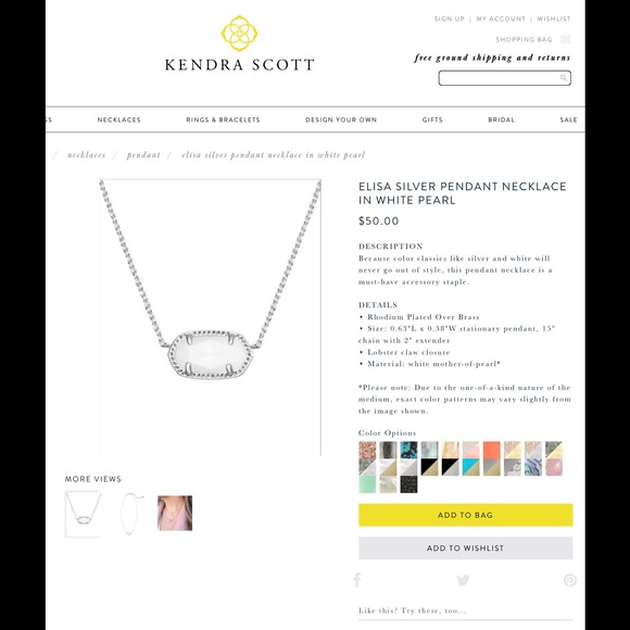 beware!!! fake Kendra Scott being sold!!!! - Picture 2 of 4