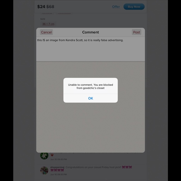 beware!!! fake Kendra Scott being sold!!!! - Picture 4 of 4