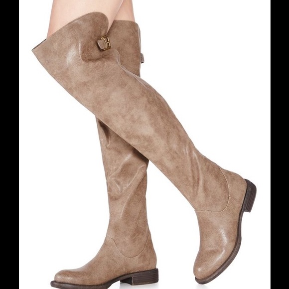 Above the knee Taupe Boots