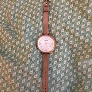 Fossil watch / Leather Band