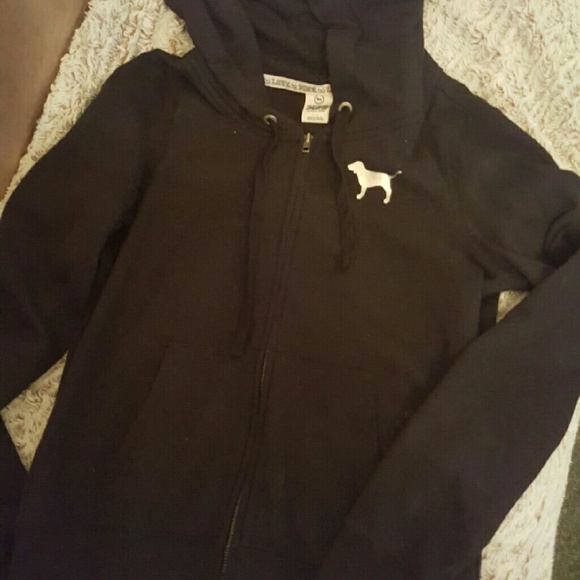 SOLD ❌❌Victorias secret sequin zebra hoodie - Picture 2 of 2