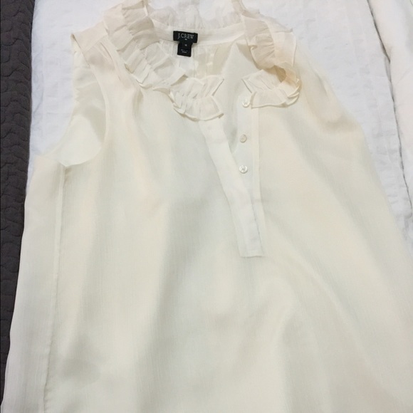 White J. Crew blouse