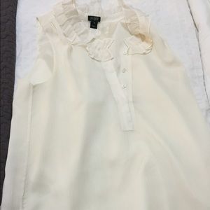 White J. Crew blouse
