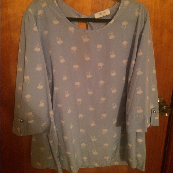 Unique Bow Keyhole Blouse