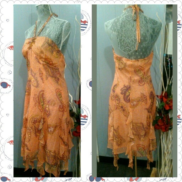 Whimsical Coral Dress