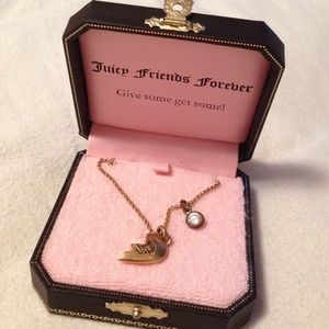 Juicy Couture Jewelry - Juicy Couture BFF Half Heart Necklace Juicy Couture Jewelry - Juicy Couture BFF Half Heart Necklace