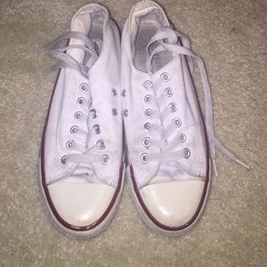 White Converse Shoes