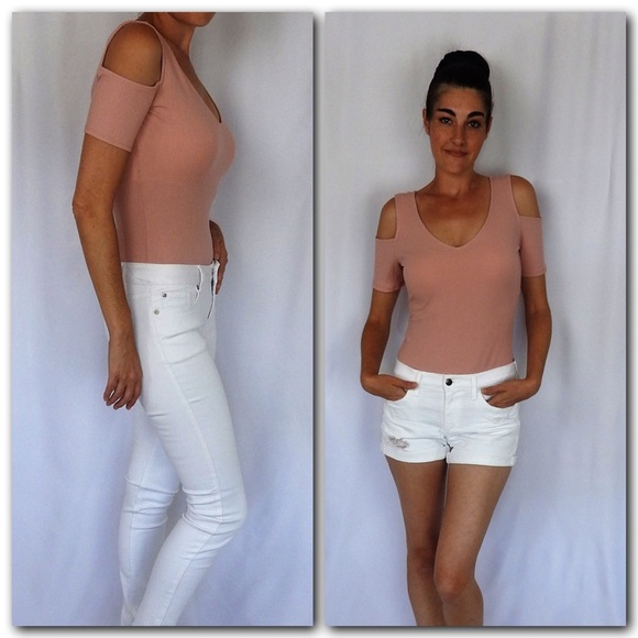 LOWEST PRICE 🔴Peep Shoulder Bodysuit - Picture 3 of 4