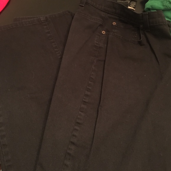 Black jeggings