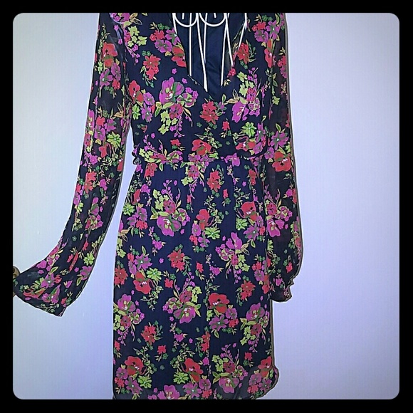 SALE: ModCloth A-line Dress with Deep V Neckline