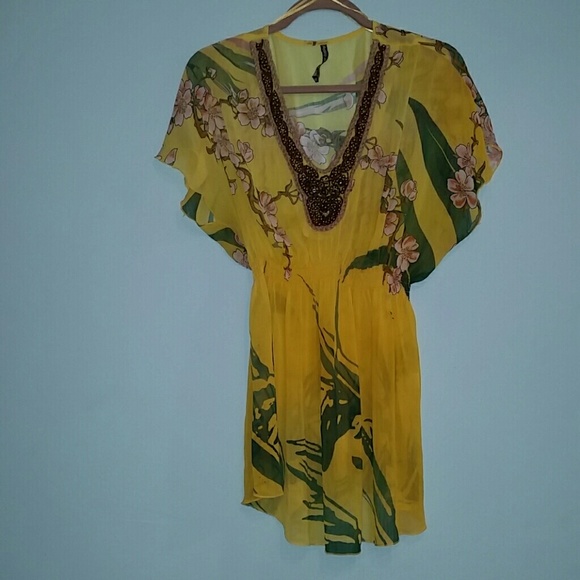 Bright Asian Inspired Top