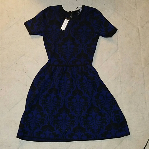 Romeo & Juliet Black and Navy Dress