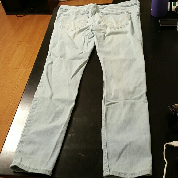 Hollister light blue jeggings