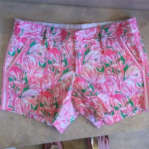 Lilly Pulitzer flamingo shorts!!