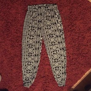 Bohemian harem pants