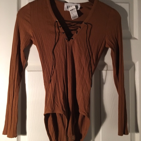 Lace up bodysuit