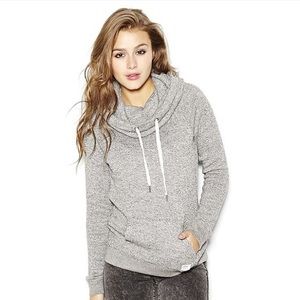 Garage cowl neck sweatshirt