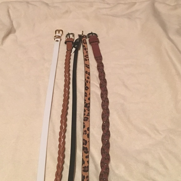 Fashion belts.