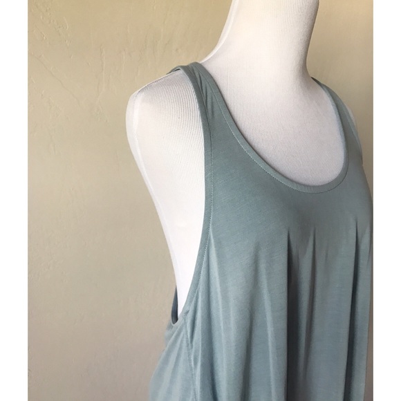 Last 1 // Silky Smooth Blue Tank - Picture 2 of 5