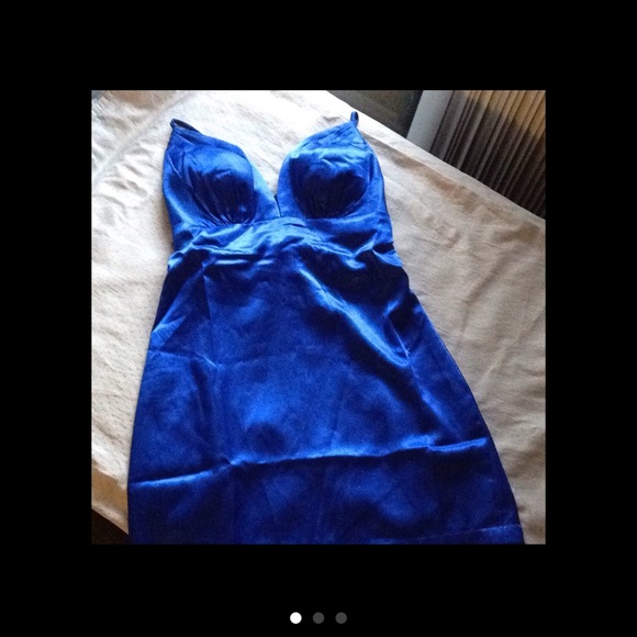 Halter cross back dress