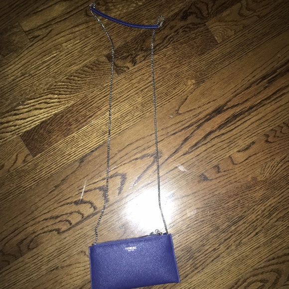 Navy blue Sorial New York small night out purse