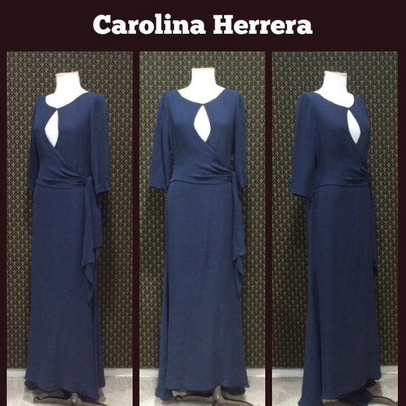 Carolina Herrera Silk Gown
